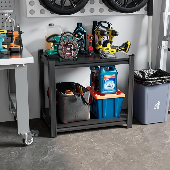 Garage Storage Shelves, 5 Tier Shelving Unit, 40 inch Wide, 18” Deep, 78” Tall - Image 7