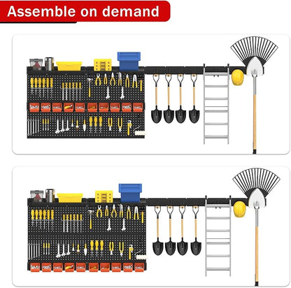 Ultrawall Black Pegboard Wall Organizer, 48X 36 inch - Image 3