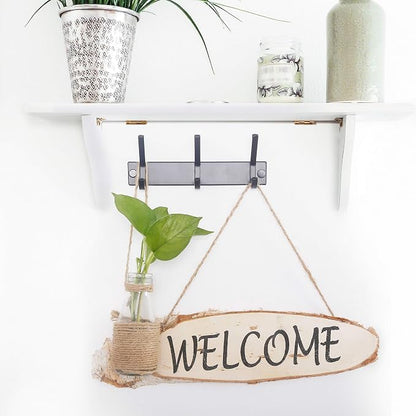 WEBI Coat Rack Wall Mounted, 3 Coat Hooks - Image 4