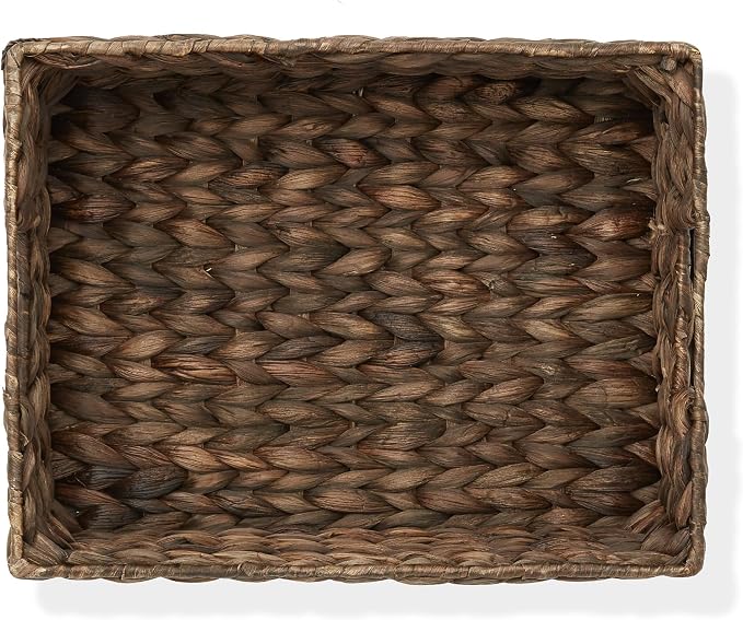 Casafield Set of 4 Water Hyacinth Pantry Baskets, - Image 6