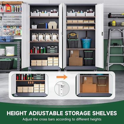 Letaya Metal Garage Storage Cabinets - Image 5