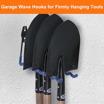 Wall Mounted Garage Hooks Tool Organizer, 14 Inch Garage Storage Hook Heavy - Image 5