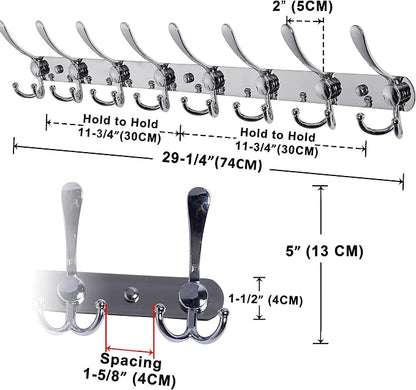 Dseap Coat Rack Wall Mount - Image 7