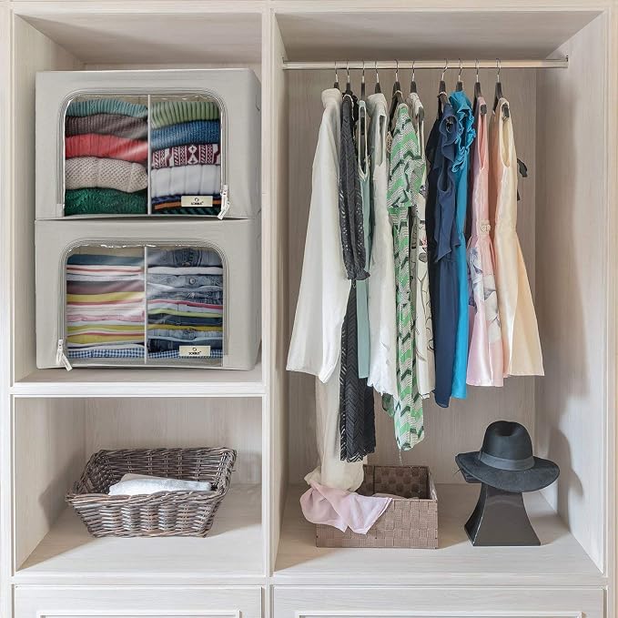 Sorbus Storage Bins with Divided Interior - Image 4