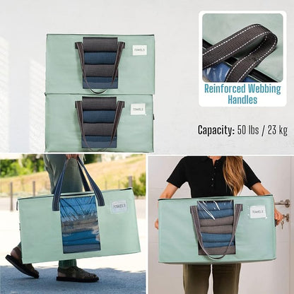 VENO 10 Pack Moving Bags, Comforter and Blanket Storage Bags - Image 8