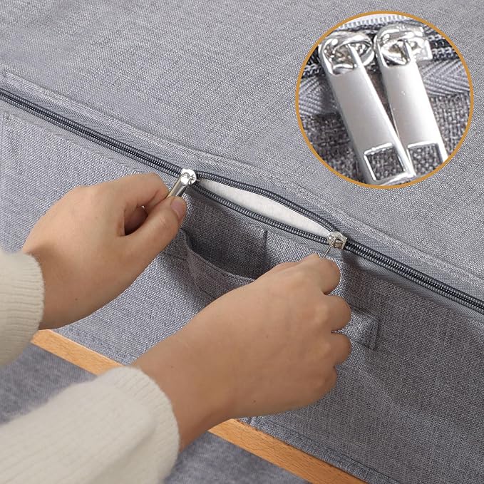 Underbed Storage Organizers, 31.5 x 15.7 x 5.9 Inch Container Bags - Image 4