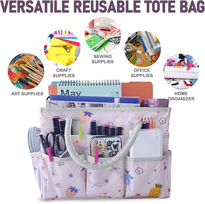 Cupohus Art Organizer Craft Storage Tote Bag - Image 2