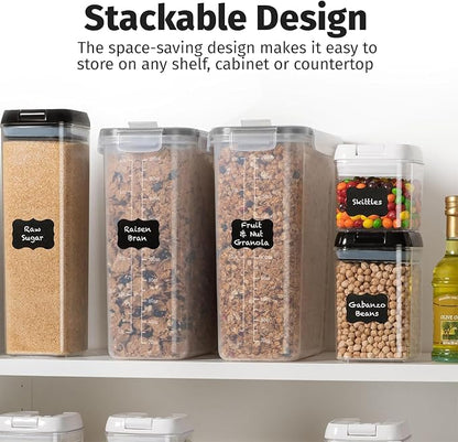 Shazo 2 Pack EXTRA Large Airtight Food Storage Cereal Containers - Image 8