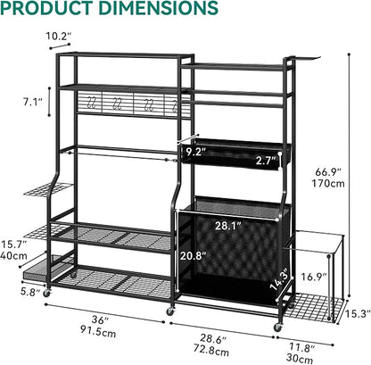 YITAHOME Multi-Functional Sports Organizer - Image 4