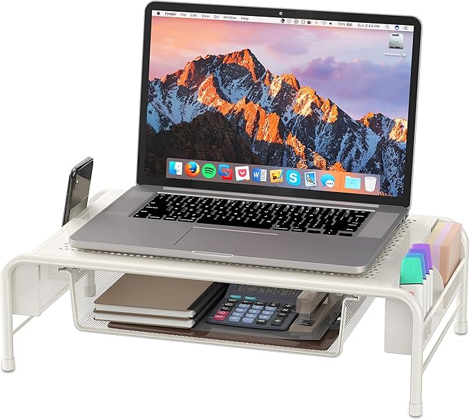 Simple Houseware Metal Desk Monitor Stand Riser - Image 4