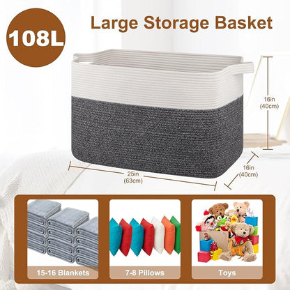 XXXL Supre Large Blanket Basket - Image 5