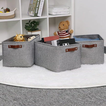 HNZIGE Storage Basket Bins Large Collapsible Storage baskets - Image 2
