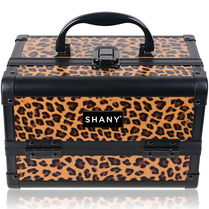 SHANY Chic Makeup Train Case Cosmetic Box Portable Makeup Case Cosmetics Beauty - Image 7