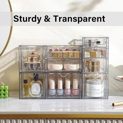 Prsildan Acrylic Drawer Makeup Organizer - Image 4