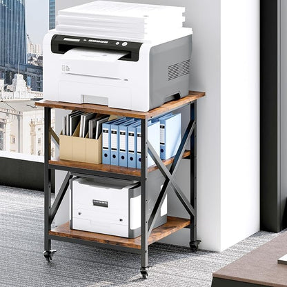 Ollieroo 3 Tier Printer Stand, Large Table - Image 4