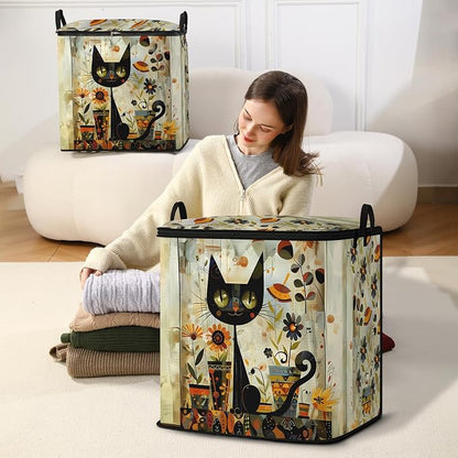 king comforter storage bag, pillow quilt organizer - Image 5