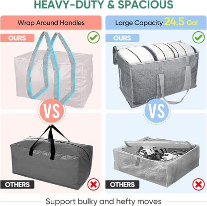 BALEINE 8-Pack Oversized Moving Bags - Image 4