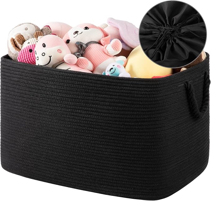 95L Extra Large Blanket Basket by OIASKET