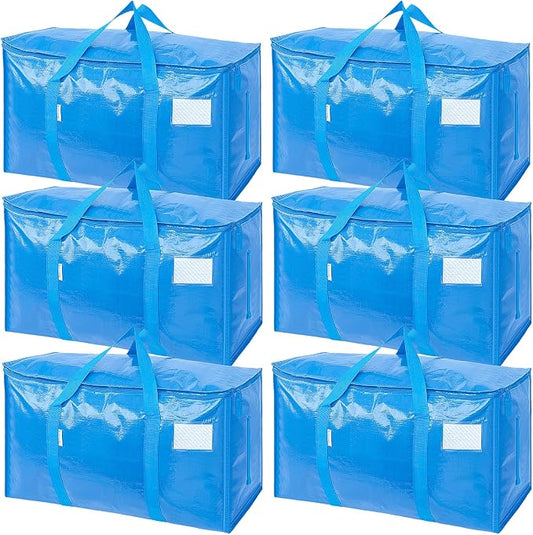 TICONN 6 Pack Extra Large Moving Bags by TICONN