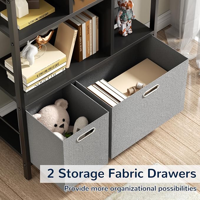 Armocity Bookshelf with Drawers - Image 7