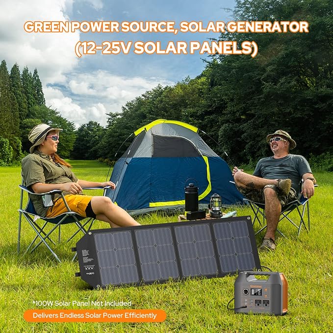 Portable Power Station EnginStar 300W Solar Generator 110V 296Wh Power Bank Two - Image 8