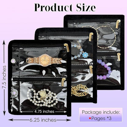 Travel Jewelry Organizer Case, Jewelry Bags - Image 2
