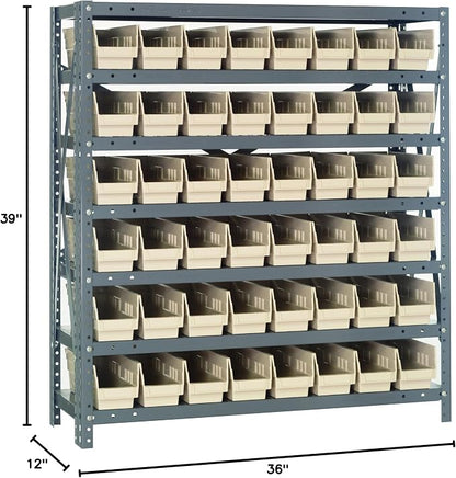 Quantum Storage Systems 1239-101IV Steel Shelving Unit - Image 2