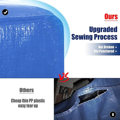 Cosy Family 8 Pack Heavy Duty Extra Large Moving Bags - Image 3