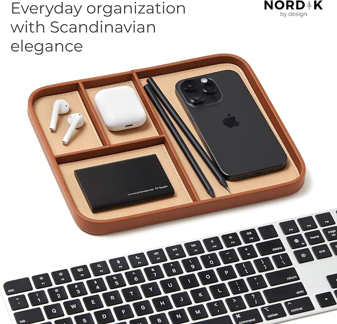 Nordik Leather Valet Tray - Image 5