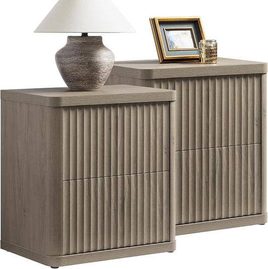 SICOTAS Night Stand Set of 2 Nightstands by SICOTAS