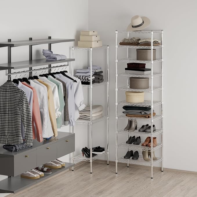 18" Deep x 24" Wide x 86" Height Wire Shelving Kit | 10-Tier | NSF Commercial - Image 4