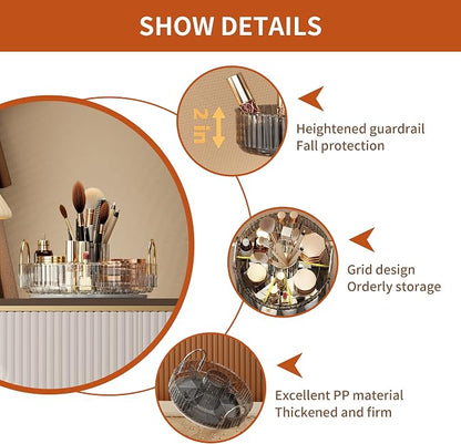 YCIA&DONE Rotating Makeup Organizer - Image 3