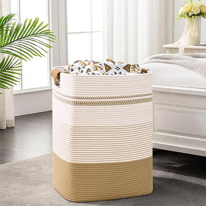 Laundry Hamper, 95L Tall Laundry Basket - Image 7