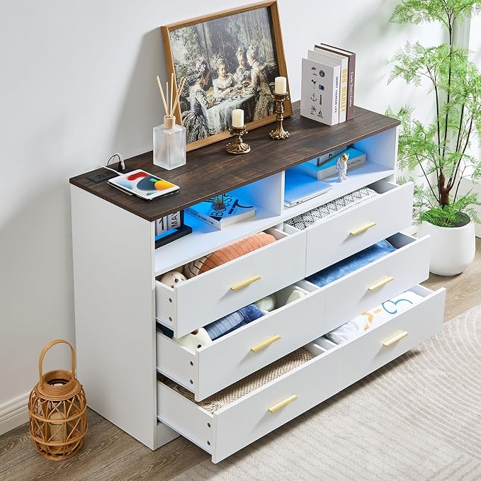 LIDYUK Dresser for Bedroom, Wood Dresser - Image 3