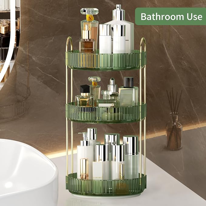 YCIA&DONE 360 Rotating Makeup Organizer and Storage - Image 6
