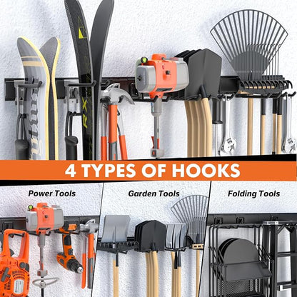 48-Inch Heavy Duty Garage Tool Organizer, Wall Mount Storage System - Image 3