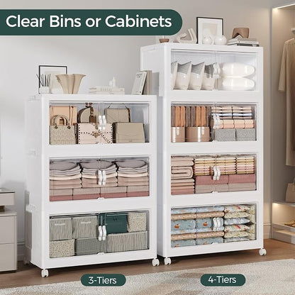 600QT Extra Large Stackable Storage Bins - Image 8