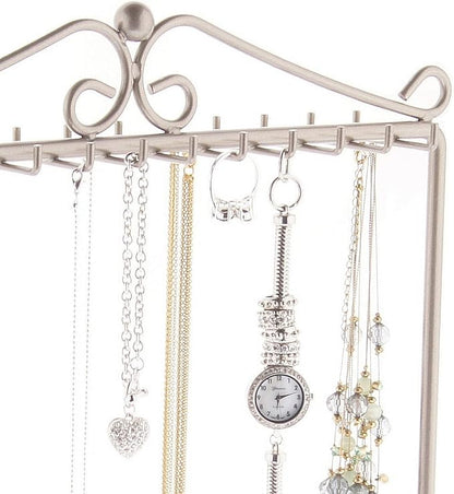 Angelynn's Sturdy Long Necklace Holder Organizer Tall Tabletop Pendant Display - Image 3