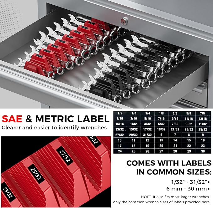 48PCS Magnetic Modular Wrench Organizers - Image 3