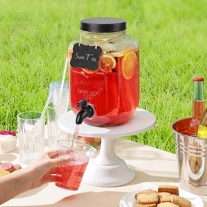 1 Gallon Drink Dispenser with Spigot 18/8 Stainless Steel – Airtight & - Image 4
