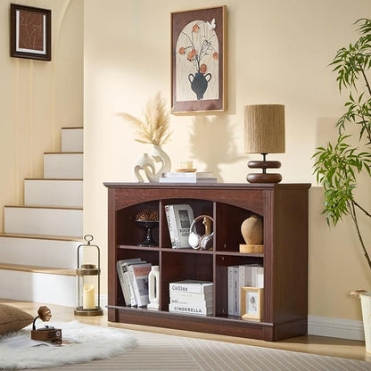Bookshelf, 6-Cube Bookcase and Kids Bookshelf, Wooden Storage Cabinet - Image 8
