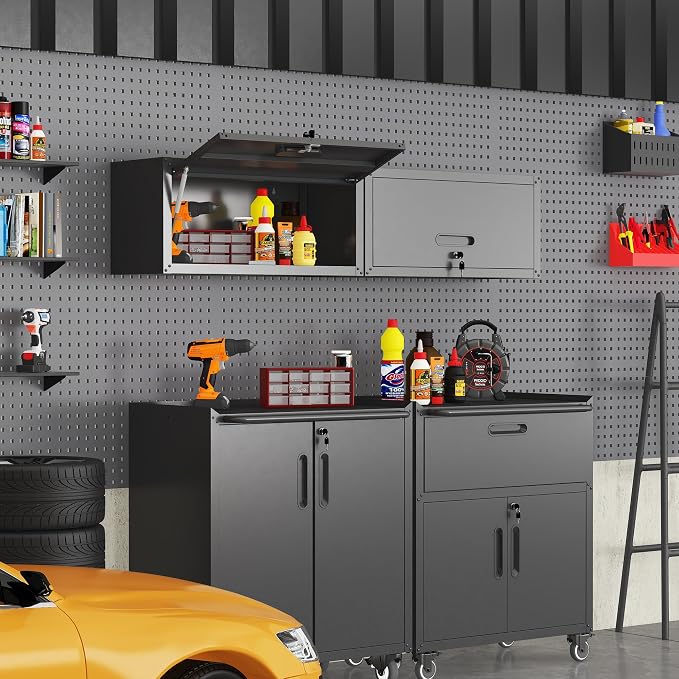 Garage Wall Cabinet, Wall Mounted Cabinet - Image 7