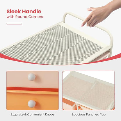 Giantex 9 Drawers Rolling Cart, Classroom Organizers, Storage Cart - Image 8