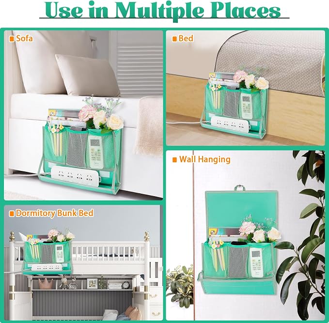 Bedside Caddy Bedside Storage Organizer Bedside Organizer - Image 6