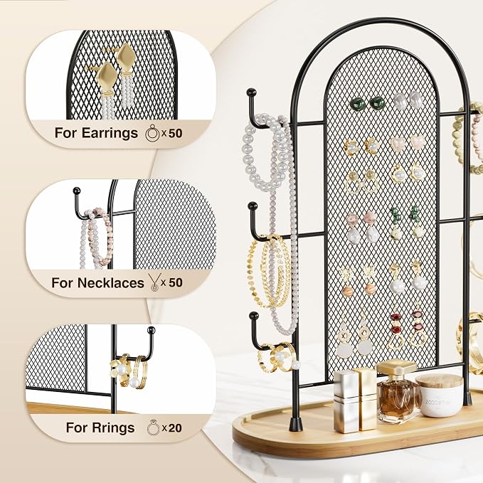 Jewelry Holder Organizer Earring Display - Image 6