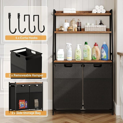 Lulive Double Laundry Hamper - Image 6
