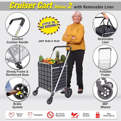 dbest Products Cruiser Cart Deluxe 2 - Image 2