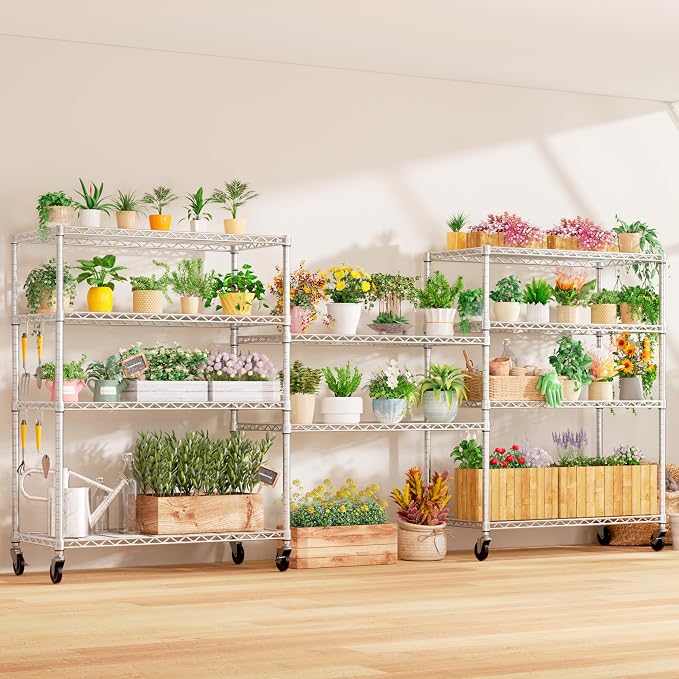 PrimeZone 5 Tier 48" Wx24''Dx81''H Wire Shelving - Image 5