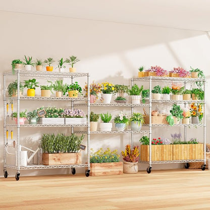 PrimeZone 5 Tier 48" Wx24''Dx81''H Wire Shelving - Image 5