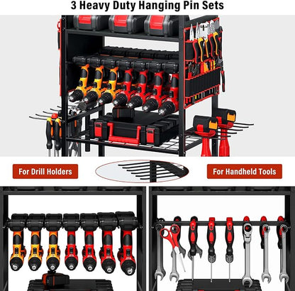 TC-HOMENY Power Tool Organizer Cart - Image 7